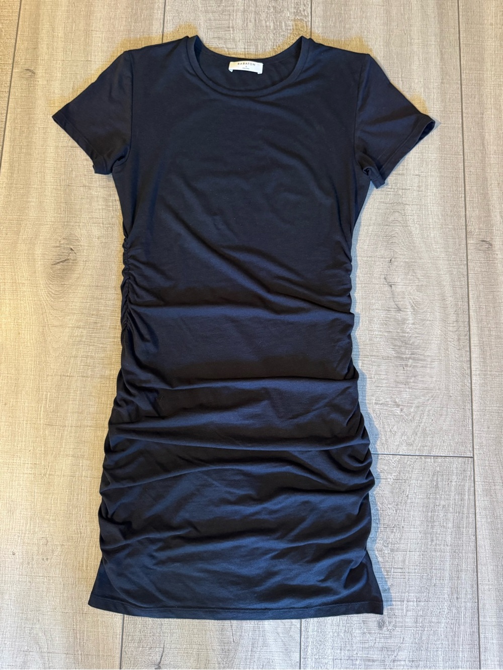 Aritzia Babaton Ruched Bodycon Crewneck Dress